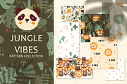 Jungle Pattern Collection, a Pattern Graphic by moolesya (Thumbnail 1 of 8)
