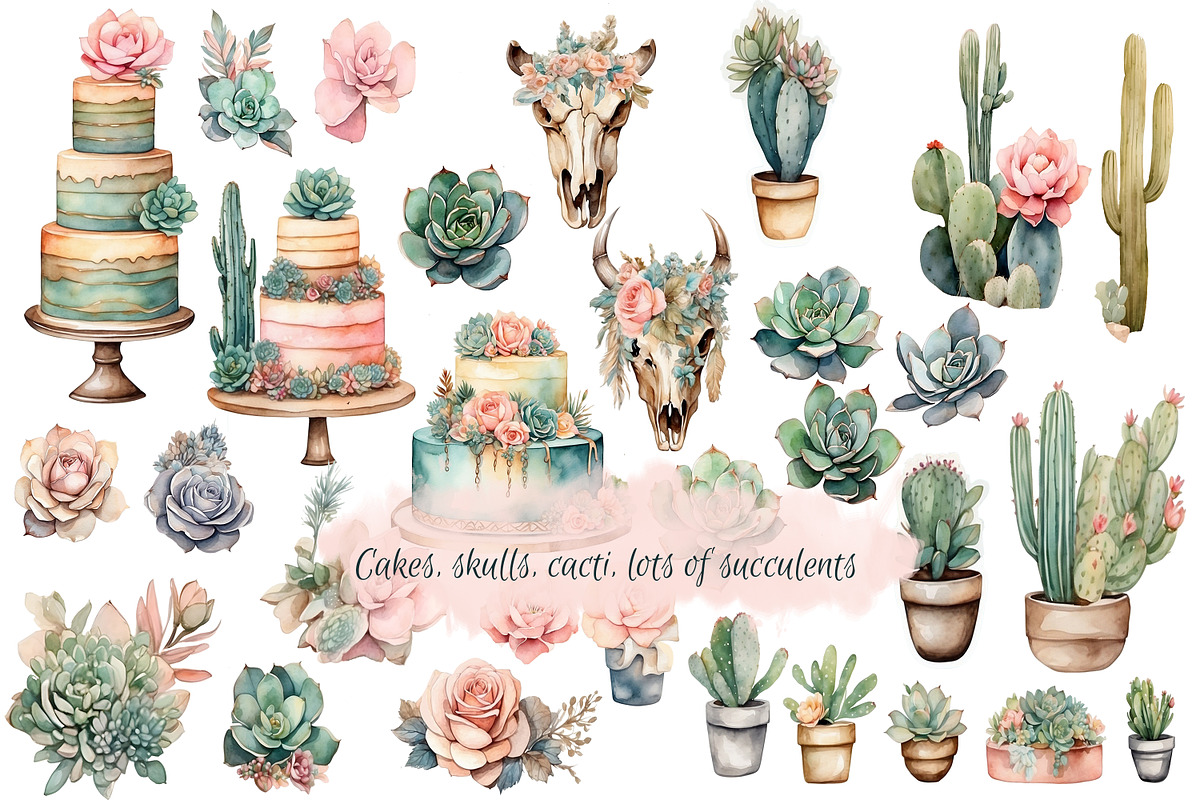 Southwestern wedding design elements, an Object Graphic by Mrs.Swan_Design (Photo 5 of 10)