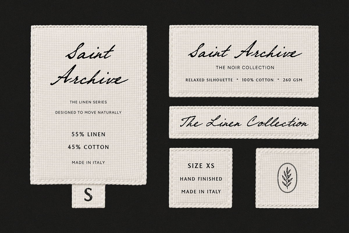 Archive 01 - Editorial Font Duo, a Script Font by Davide Bassu (Photo 8 of 15)