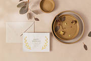 Gold Glitter Leaves Clipart, a Decorative Illustration by Minky Moo Creations (Thumbnail 17 of 17)