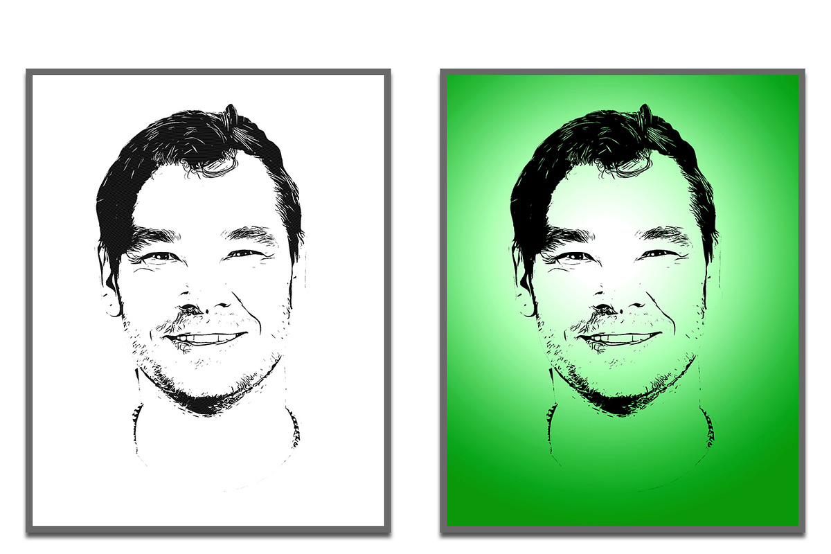 Vector Trace Photoshop Action, an Action Add-On by Studio Retouch (Photo 5 of 18)
