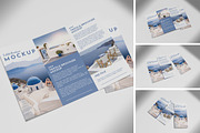 Trifold Brochure Mockup, an Advertising Mockup by xavier_studio (Thumbnail 1 of 5)