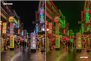CYBERPUNK 2024 FILM LIGHTROOM PRESET, a Preset Add-On by ASDF Graphics (Thumbnail 2 of 9)