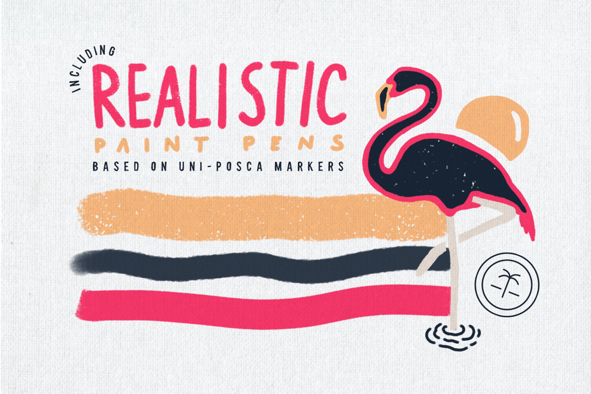 Versatile Procreate Brush Pack, a Brush Add-On by Spring Break Jake (Photo 6 of 7)