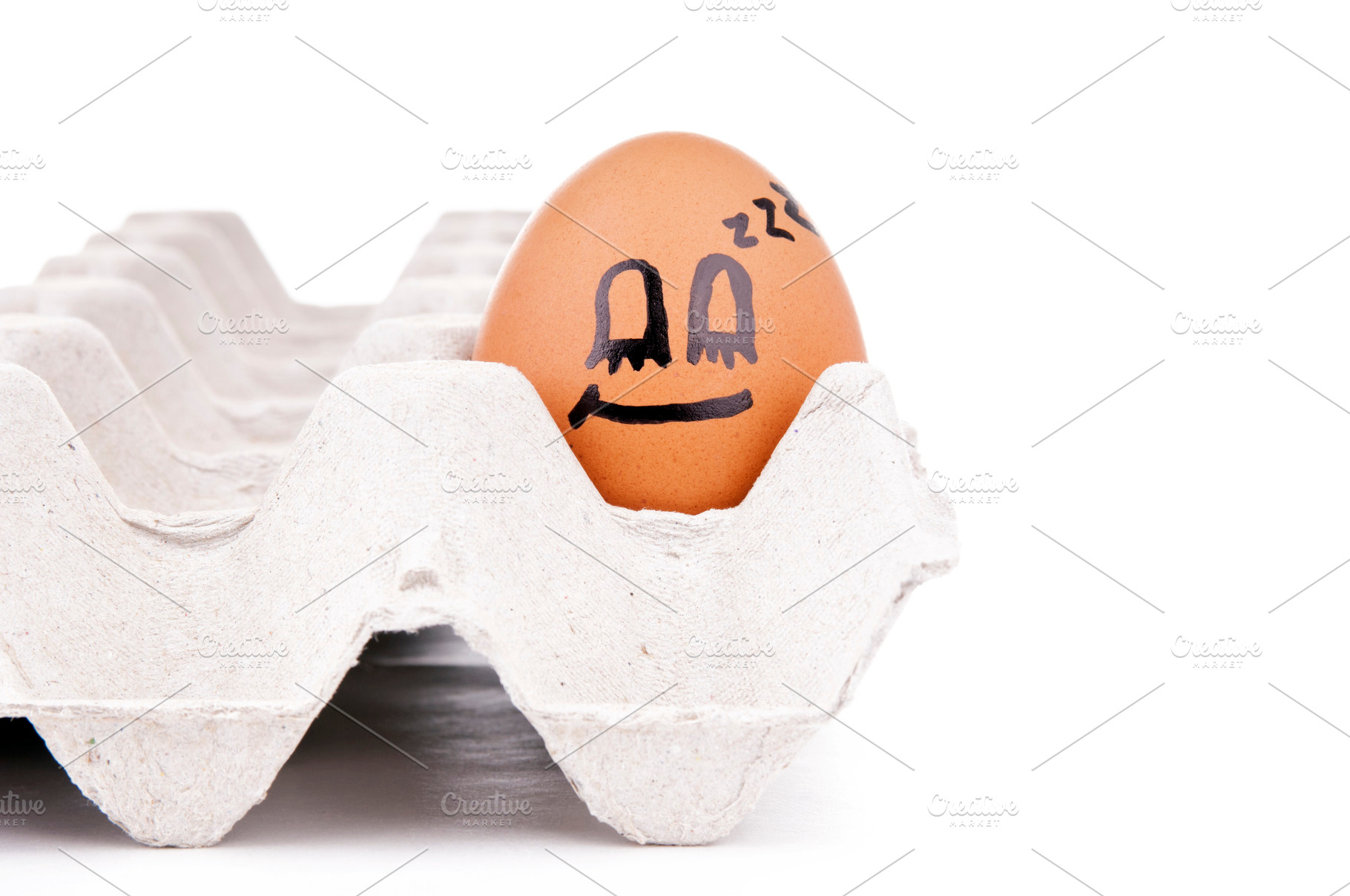 Egg Characters, a Health & Medical Photo by THP Creative