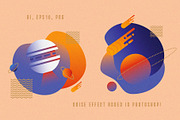 Space Voyage - Retro Design Toolkit, an Object Illustration by Polar Vectors (Thumbnail 5 of 23)
