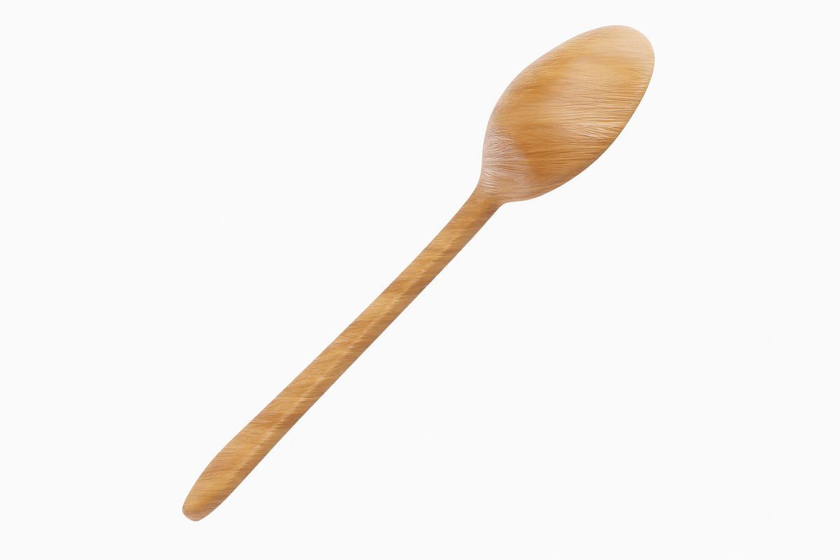 Wooden Spoon 3d model, an Object 3D Model by fahad121 (Photo 2 of 6)