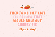 Cherry pie | Font duo, a Sans Serif Font by AngelinaKovel (Thumbnail 11 of 12)