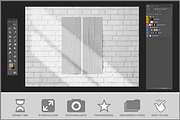 Poster Mockup on Brick Wall PSD, an Advertising Mockup by Bruno's Shop (Thumbnail 3 of 4)