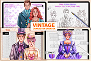 PROCREATE PORTRAIT CREATOR 5 IN 1, a Brush Add-On by AlexandraArt (Thumbnail 3 of 7)