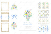 Chinoiseries Jar Bamboo Frame, an Illustration by LABFcreations (Thumbnail 2 of 4)