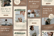Mother's day-Instagram-stories, a Social Media Template by fashionaddict (Thumbnail 3 of 4)