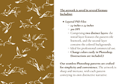 Hummingbird Illustrated Toile Print, a Pattern Graphic by Hughes Studio (Thumbnail 5 of 8)