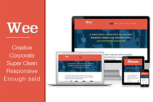 Responsive Business Template: Wee