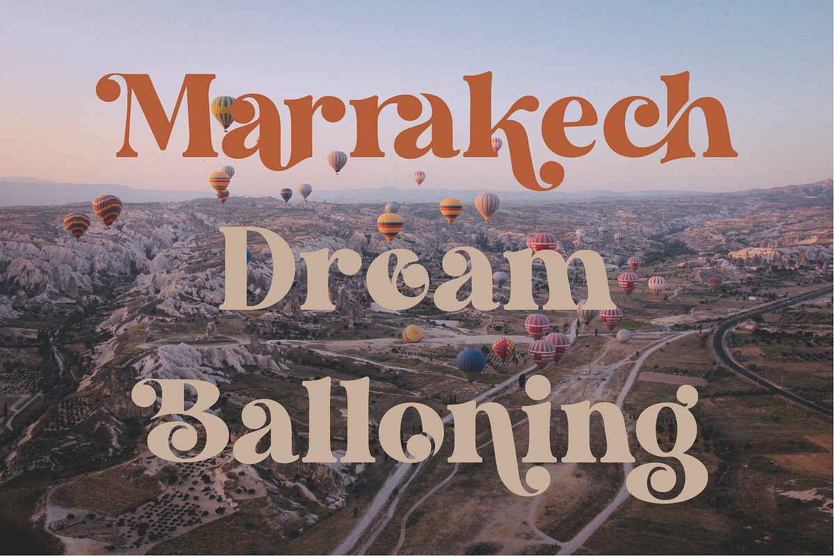 Dakosta | Retro Serif Typeface, a Serif Font by MchCrafter (Photo 4 of 15)