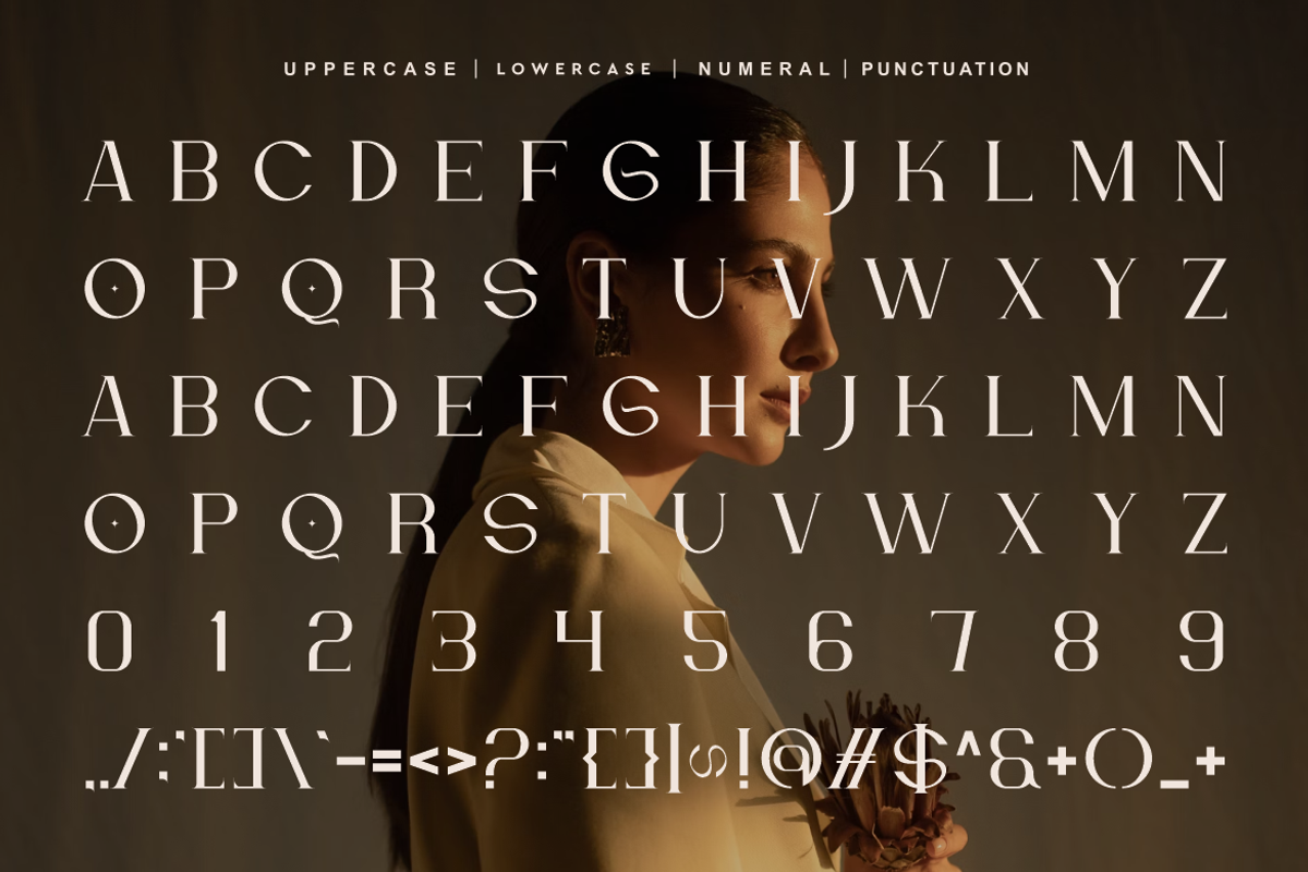 Qenkoja - Elegant Minimal Font, a Serif Font by QR Design Studio (Photo 3 of 6)
