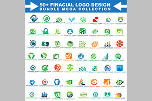 Mega-Bundle 50+ Professional Logos, a Branding & Logo Template by ArmanHossen75
