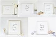 Picture frame mockup - psd x20, a Print Template by L'Aura Studio (Thumbnail 5 of 7)