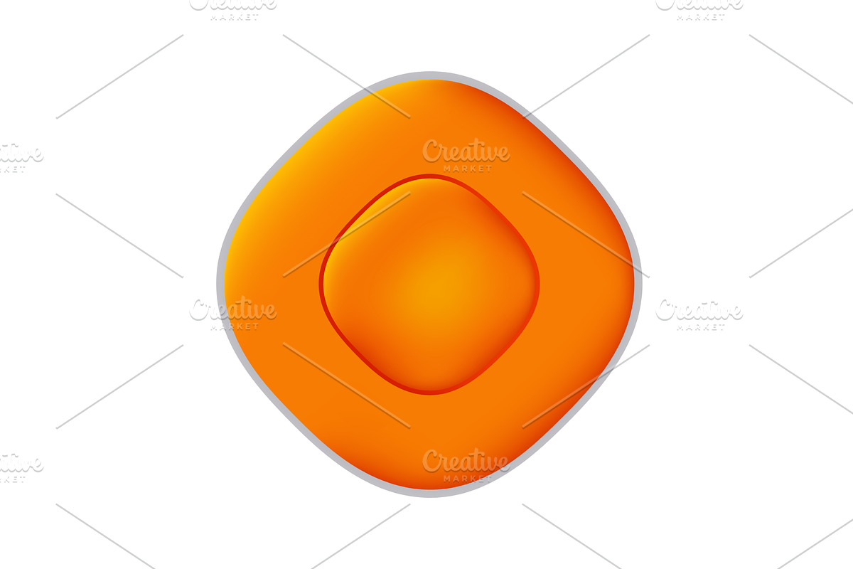 Wooden game button, menu, an Object Illustration by Things for designers