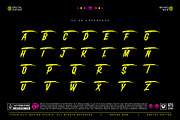 Brutal Rioter Typeface, a Script Font by alit design (Thumbnail 6 of 20)