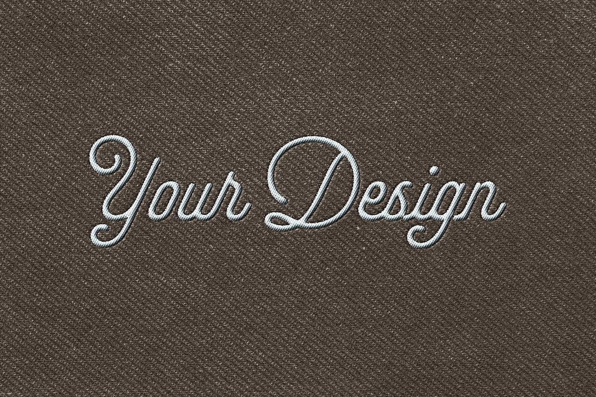 Stitching Embroidery Apparel Mockup, an Apparel Mockup by Design Squad (Photo 4 of 4)