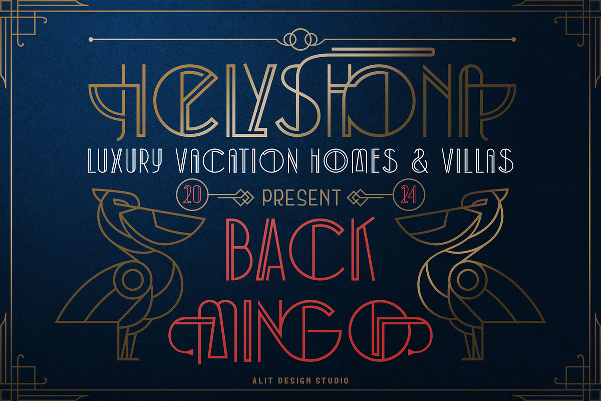 Art Decory Typeface, a Sans Serif Font by alit design (Photo 15 of 17)
