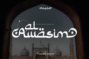 Azqad - Ramadhan Arabic Font, a Handwritten Font by Flawless And Co (Thumbnail 6 of 10)