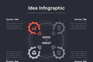 PPT, AI Infographic Diagram 033