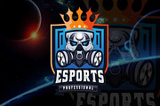 King Skull Professional Esport Logo, a Branding & Logo Template by Design_Planet (Thumbnail 1 of 3)
