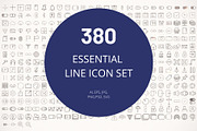 Icon Pack: Essential Set Lineal, an Icon by soglamun (Thumbnail 1 of 2)