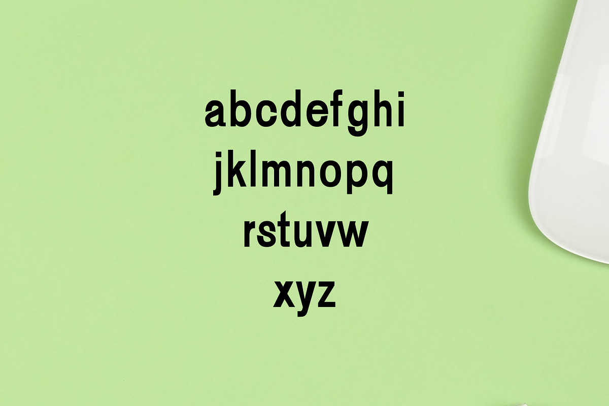 Fonzy Minimal Sans Serif Font Pack preview 3