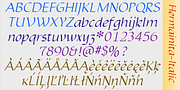 Hermainita, a Handwritten Font by Ingrimayne Type (Thumbnail 9 of 10)