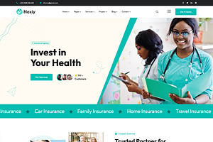 Insurance Company WordPress Theme