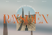 Raxsoen Luxury Serif Display, a Serif Font by LuhopCreative (Thumbnail 2 of 12)
