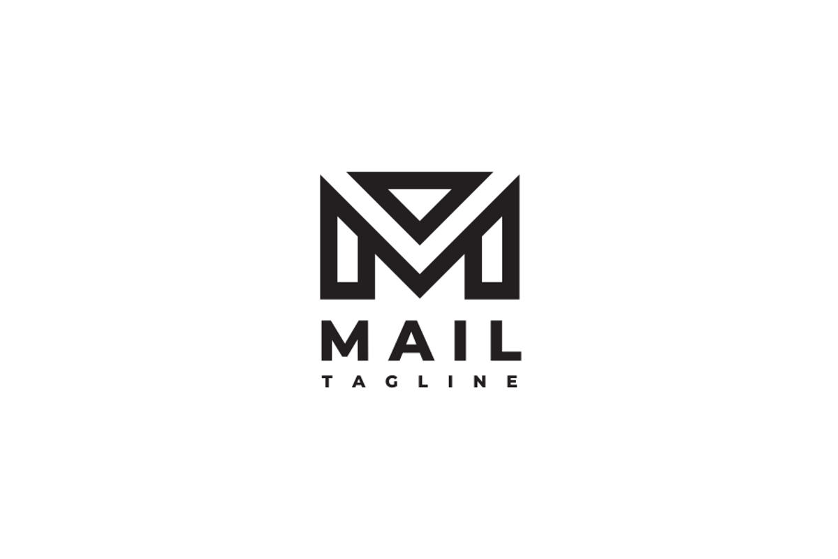 Mail Letter M Logo, a Branding & Logo Template by johnkent (Photo 3 of 3)