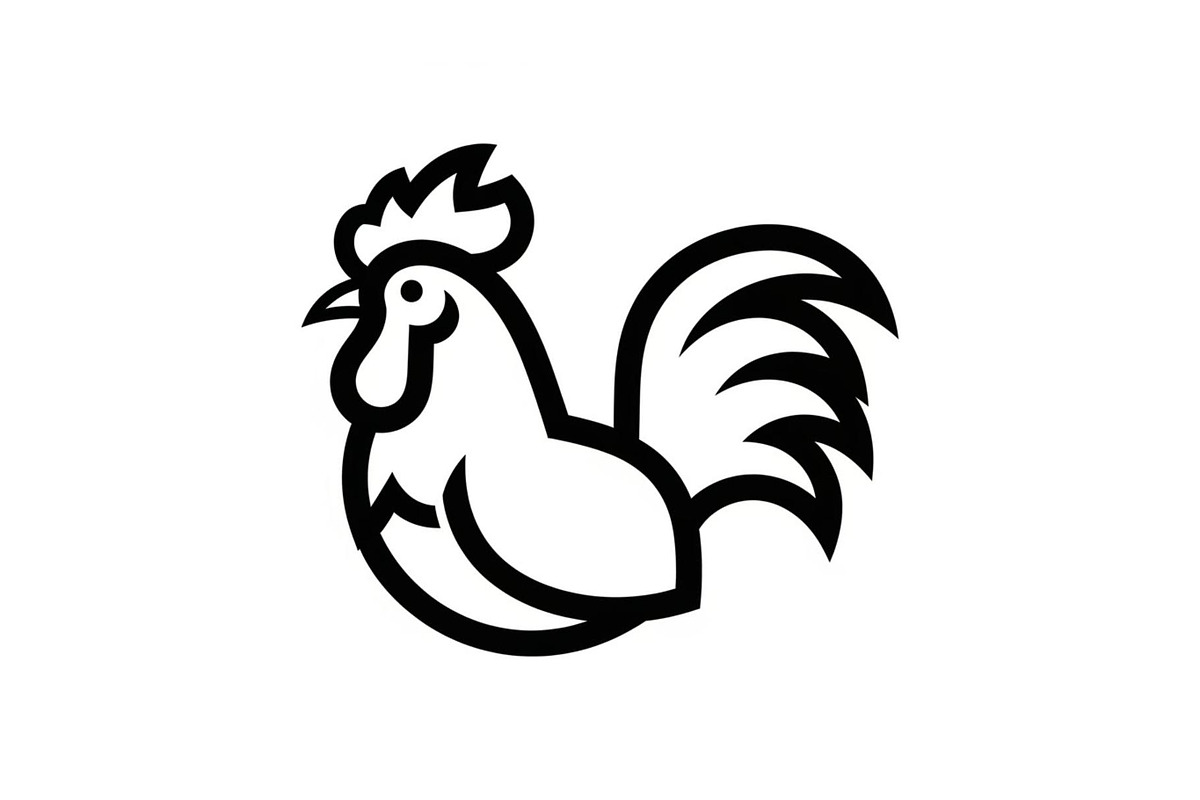 Rooster Chicken Silhouette Bundle, an Illustration by Designs_River (Photo 28 of 51)