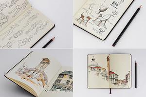 Sketchbook Mockups