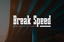 BreakSpeed Font