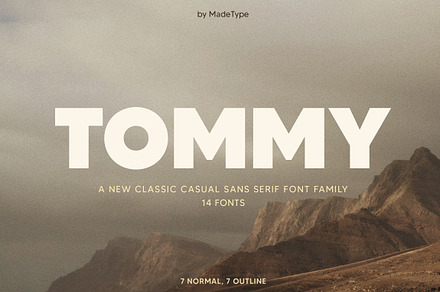 MADE TOMMY, a Sans Serif Font by MadeType