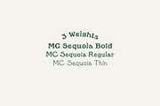 MC Sequoia - Font Family, a Font by McLetters (Thumbnail 2 of 10)