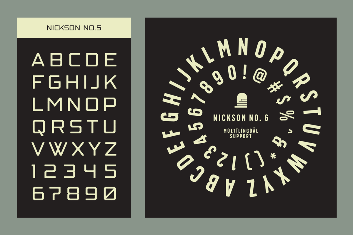 S&S Nickson Font Bundle, a Font by Spencer & Sons Co. (Photo 12 of 20)
