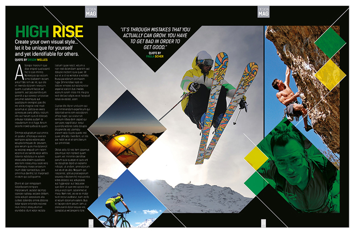 Magazine Template InDesign 07, a Magazine Template by Love Graphic Design (Photo 25 of 29)