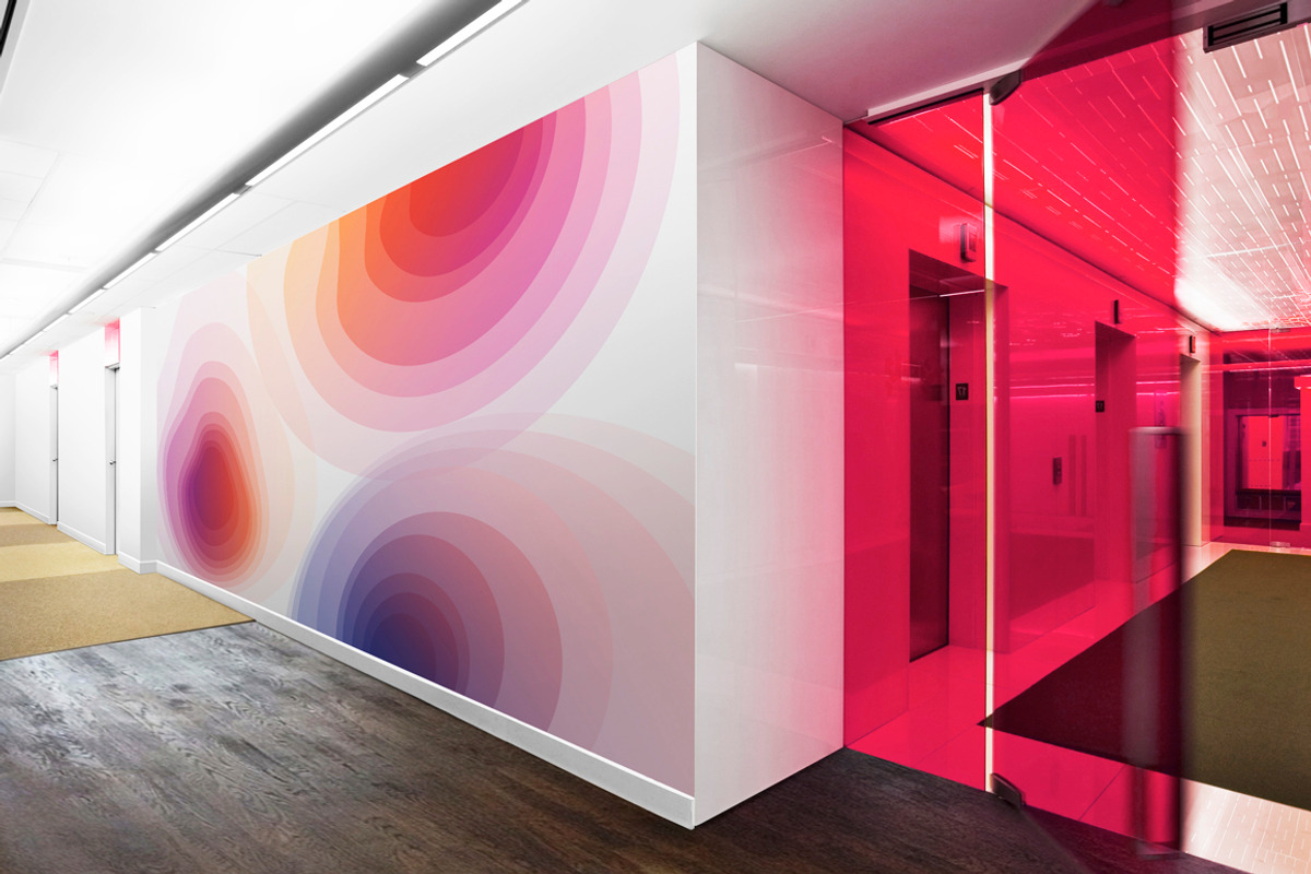 Gradient Topography collection, a Texture Graphic by Polar Vectors (Photo 7 of 17)