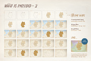 Le Tour du monde, Germany vector map, an Object Graphic by volume 1 visual design (Thumbnail 9 of 21)