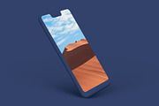 Pixel 3XL - 21 Clay Mockups - PSD, an iPhone Mockup by Asylab (Thumbnail 42 of 73)