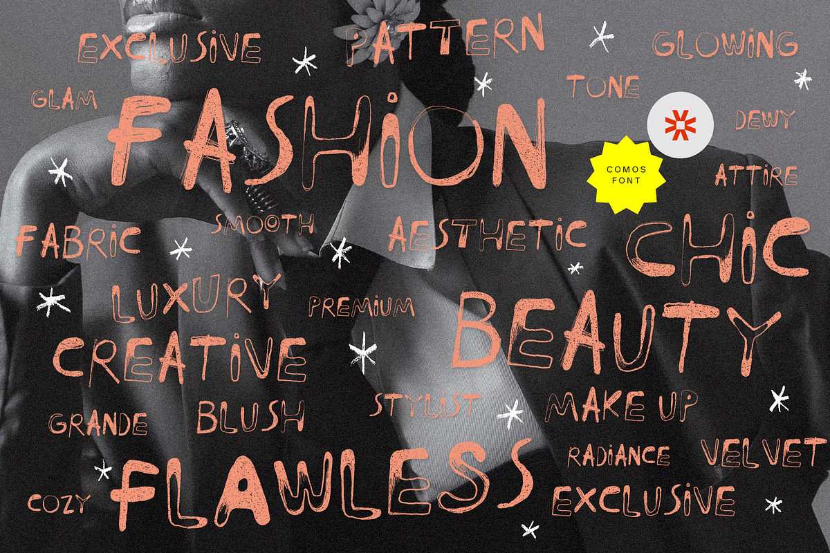 Comos, a Handwritten Font by vuuuds (Photo 6 of 10)