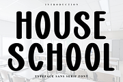 House School, a Script Font by FreshTypeINK (Thumbnail 1 of 8)