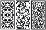 Elegant Lasercut Panel Vector Bundle, an Illustration by yasushie (Thumbnail 18 of 21)