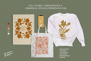 Hand-Drawn Floral Pack