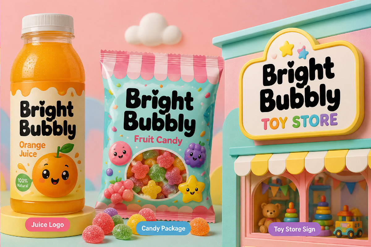 Bright Bubbly, a Slab Serif Font by Wow Magic (Photo 3 of 5)